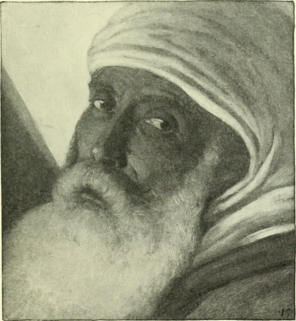 An illustration from The digressions of V., written for his own fun and that of his friends, 1910, leaf 407