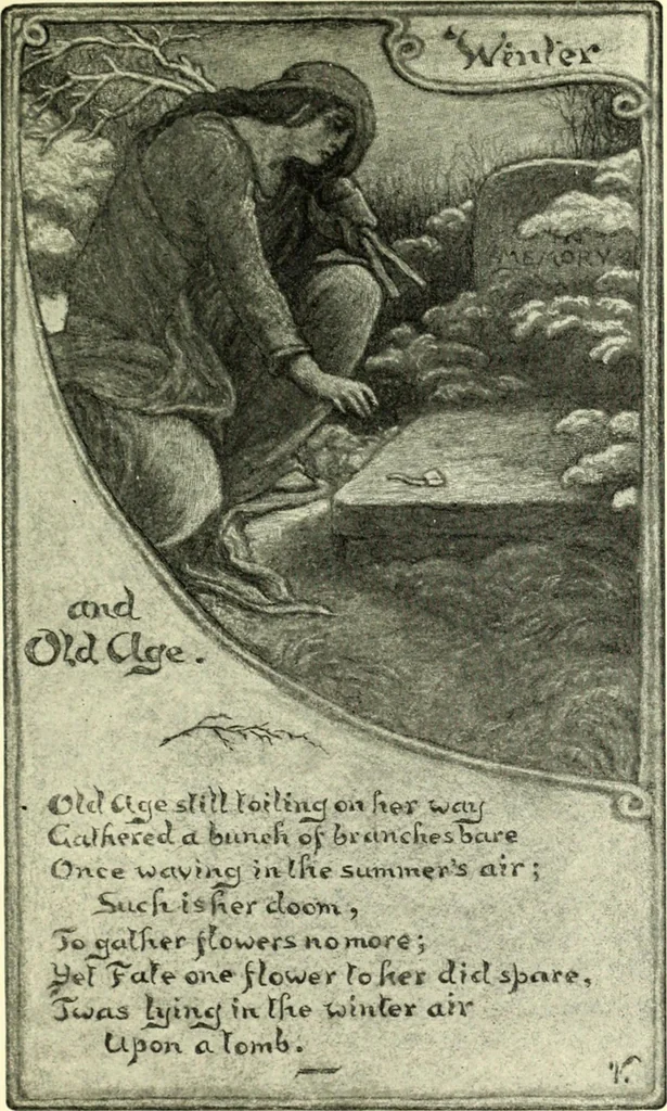 An illustration from The digressions of V., written for his own fun and that of his friends, 1910, leaf 443