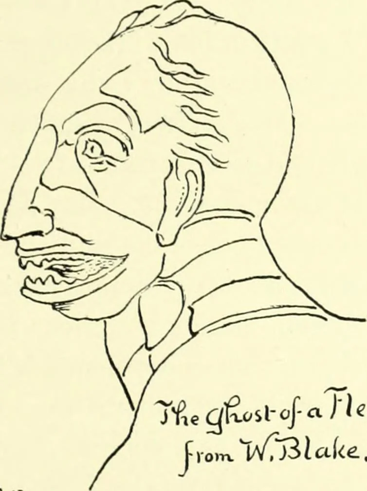 An illustration from The digressions of V., written for his own fun and that of his friends, 1910, leaf 453