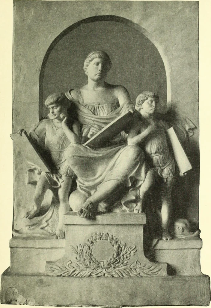 An illustration from The digressions of V., written for his own fun and that of his friends, 1910, leaf 505