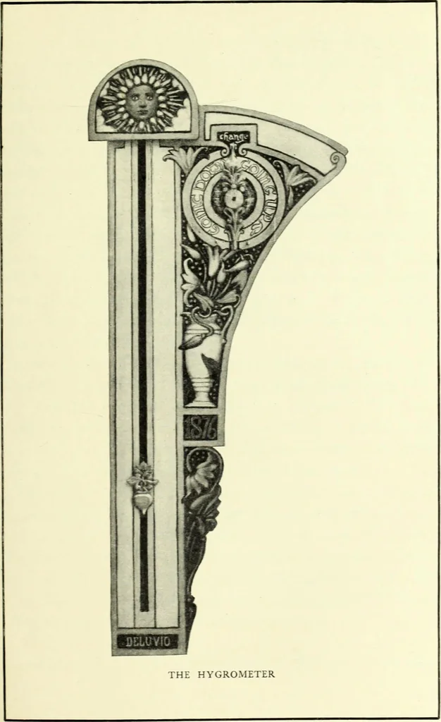 An illustration from The digressions of V., written for his own fun and that of his friends, 1910, leaf 61