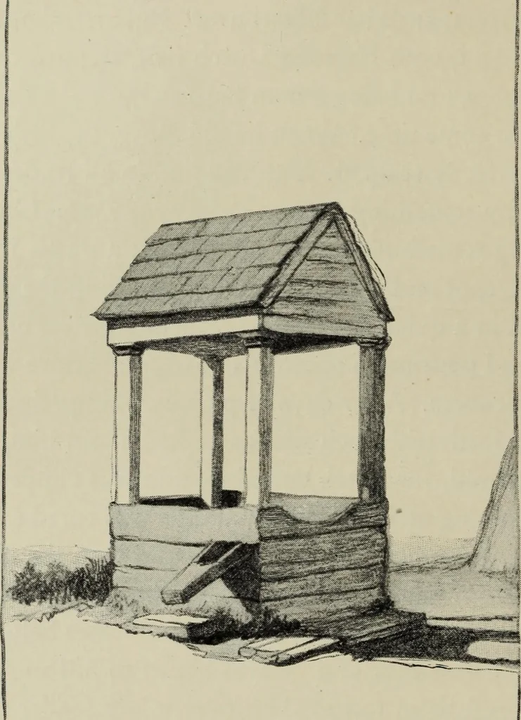 An illustration from The digressions of V. : written for his own fun and that of his friends, 1910, leaf 101