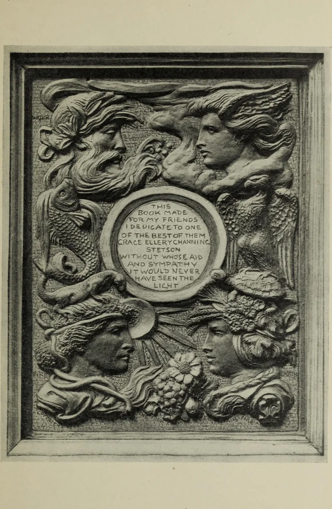 An illustration from The digressions of V. : written for his own fun and that of his friends, 1910, leaf 12