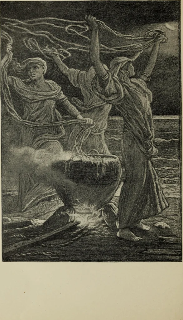 An illustration from The digressions of V. : written for his own fun and that of his friends, 1910, leaf 287