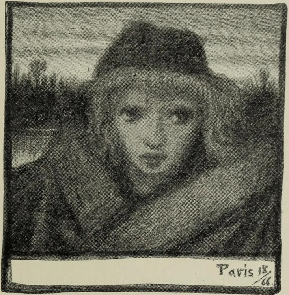 An illustration from The digressions of V. : written for his own fun and that of his friends, 1910, leaf 328