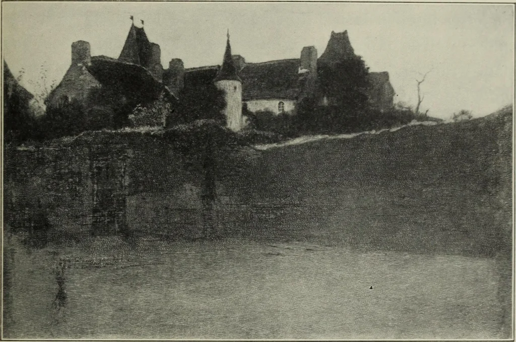 An illustration from The digressions of V. : written for his own fun and that of his friends, 1910, leaf 338