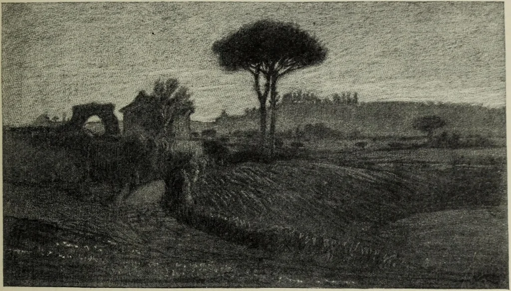 An illustration from The digressions of V. : written for his own fun and that of his friends, 1910, leaf 386