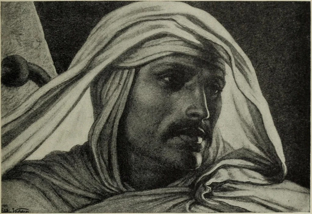 An illustration from The digressions of V. : written for his own fun and that of his friends, 1910, leaf 436