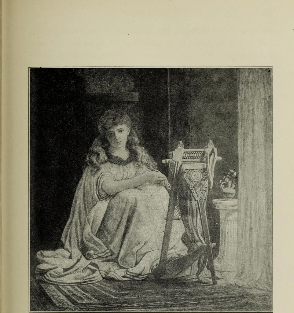 An illustration from The digressions of V. : written for his own fun and that of his friends, 1910, leaf 444