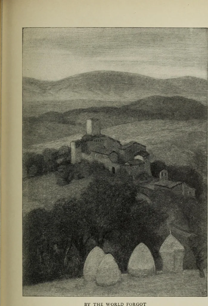 An illustration from The digressions of V. : written for his own fun and that of his friends, 1910, leaf 468