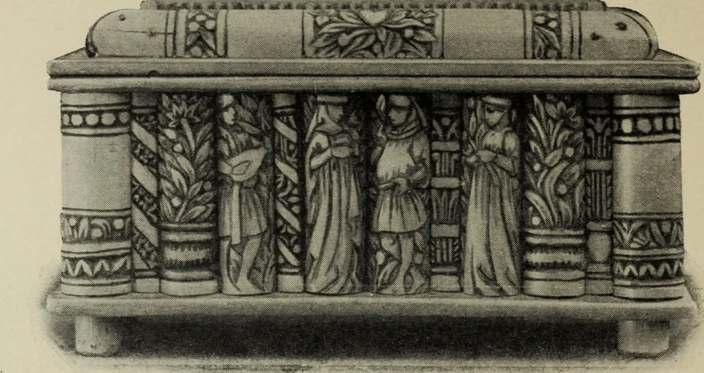 An illustration from The digressions of V. : written for his own fun and that of his friends, 1910, leaf 519