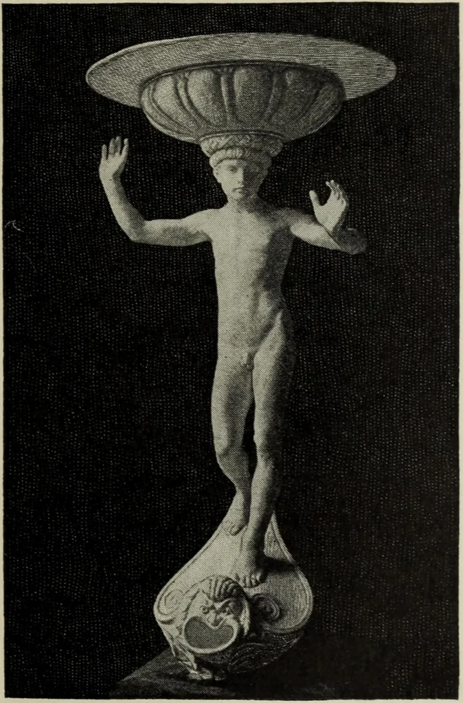 An illustration from The digressions of V. : written for his own fun and that of his friends, 1910, leaf 540