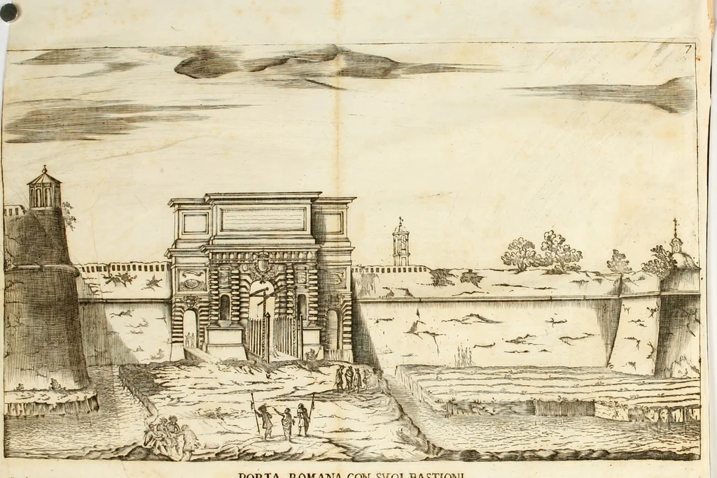 An illustration from Il ritratto di Milano : diuiso in tré libri, 1714, leaf 12