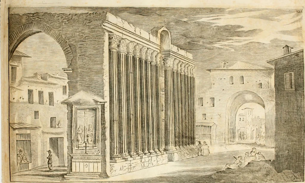 An illustration from Il ritratto di Milano : diuiso in tré libri, 1714, leaf 133