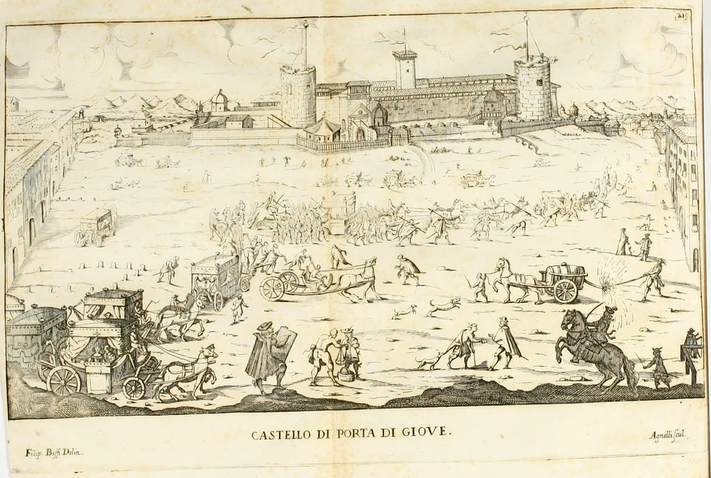 An illustration from Il ritratto di Milano : diuiso in tré libri, 1714, leaf 220