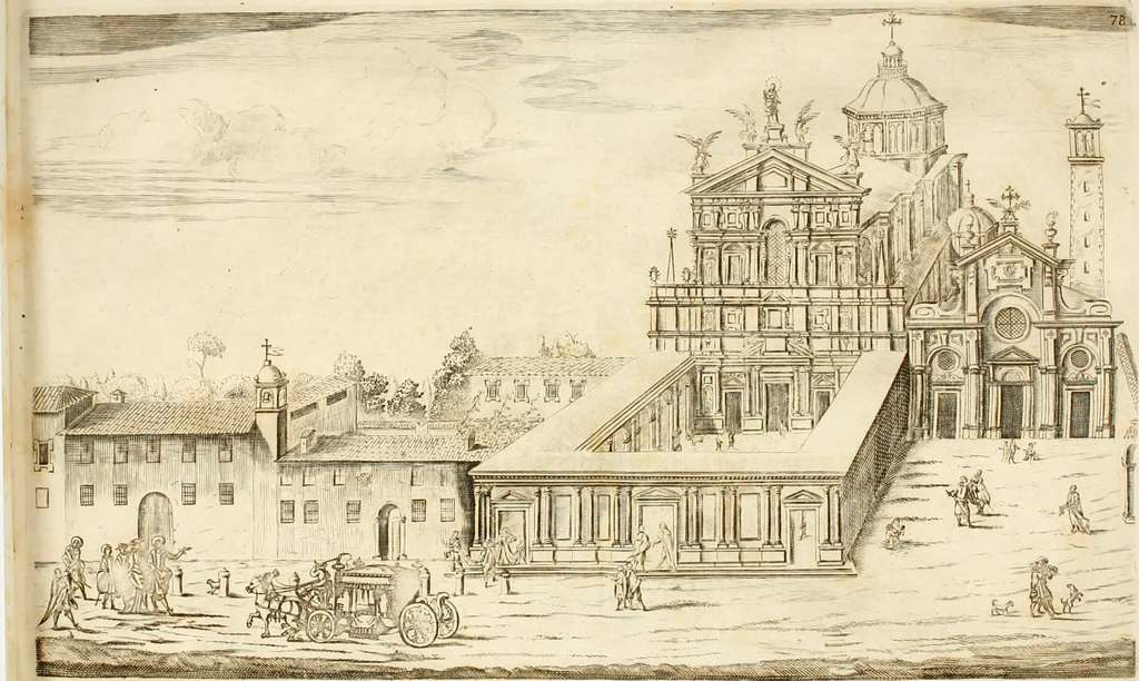 An illustration from Il ritratto di Milano : diuiso in tré libri, 1714, leaf 83