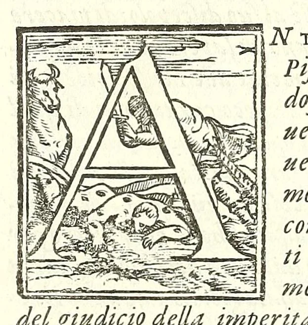 An illustration from Dimostrationi harmoniche, di r. m. Gioseffo Zarlino da Chioggia, maestro di capella della illvstris. signoria di Venetia, nelle quali realmente si trattano le cose della musica, & si risoluono molti dubij d'importanza. Opera molto necessaria a tutti quelli, che desiderano di far buon profitto in questa nobile scienza. Con la tauola delle materie notabili contenute nell' opera .., 1571, leaf 275