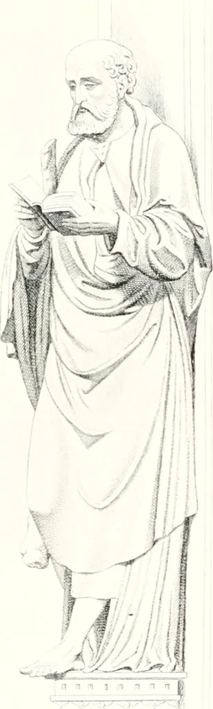 An illustration from Dinanderie: a history and description of mediaeval art work in copper, brass and bronze, 1910, leaf 157