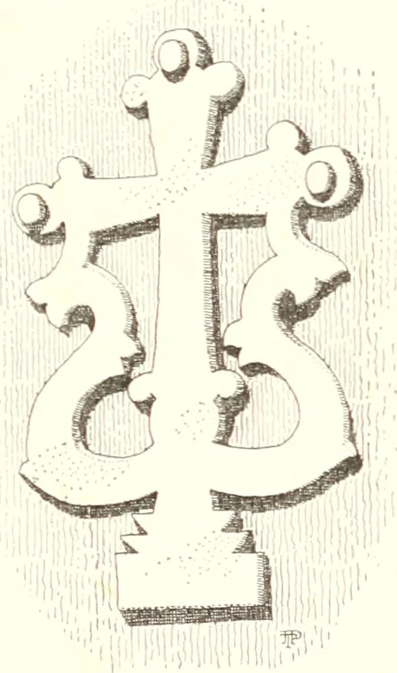 An illustration from Dinanderie: a history and description of mediaeval art work in copper, brass and bronze, 1910, leaf 283