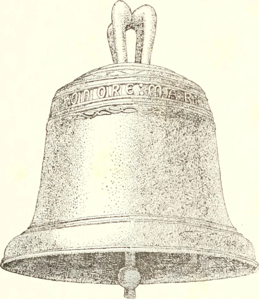 An illustration from Dinanderie: a history and description of mediaeval art work in copper, brass and bronze, 1910, leaf 317