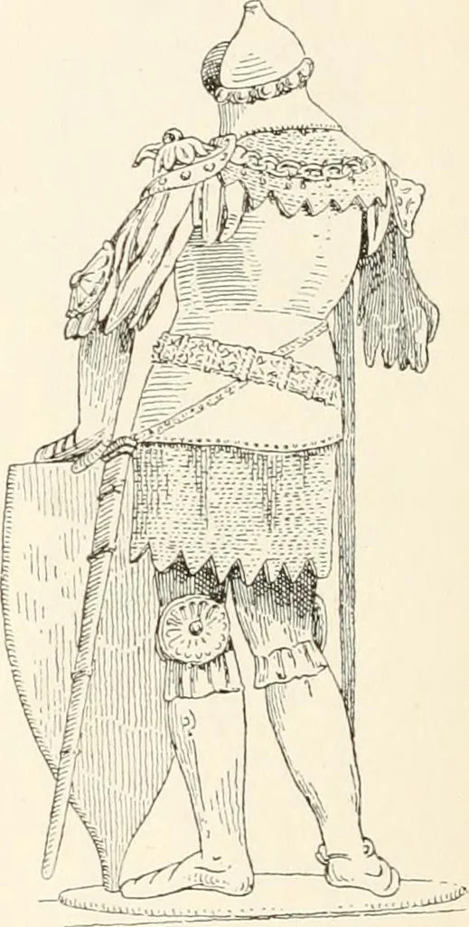 An illustration from Dinanderie: a history and description of mediaeval art work in copper, brass and bronze, 1910, leaf 326