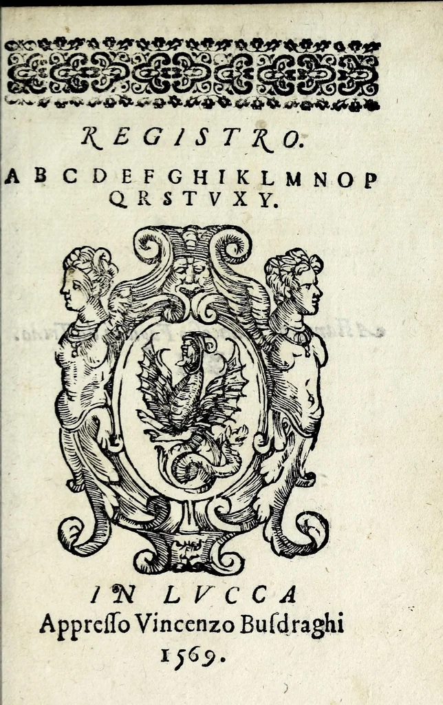 An illustration from Di Nicolao Granvcci di Lvcca l'eremita, la carcere, e'l diporto : opera nella quale si contengano nouelle & altre cose morali : con vn breve compendio de' fatti più notabili de' turchi sin' a tutto l'anno 1566 : la vita del Tambvrlano, di Scanderbeg, l'origine de' Cauallieri Hospitalari di Gierusalen, & la descrittione dell'isola di Malta .., 1569, leaf 355
