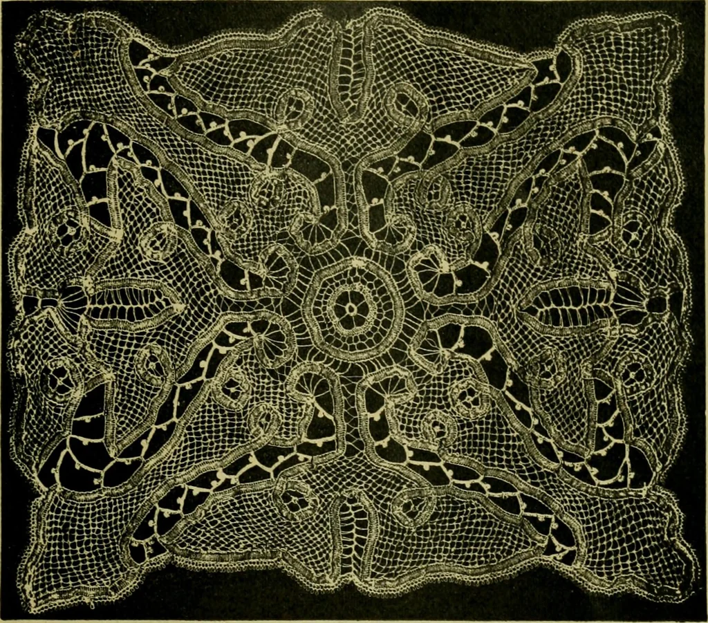 An illustration from The dining room and its appointments, 1896, leaf 107