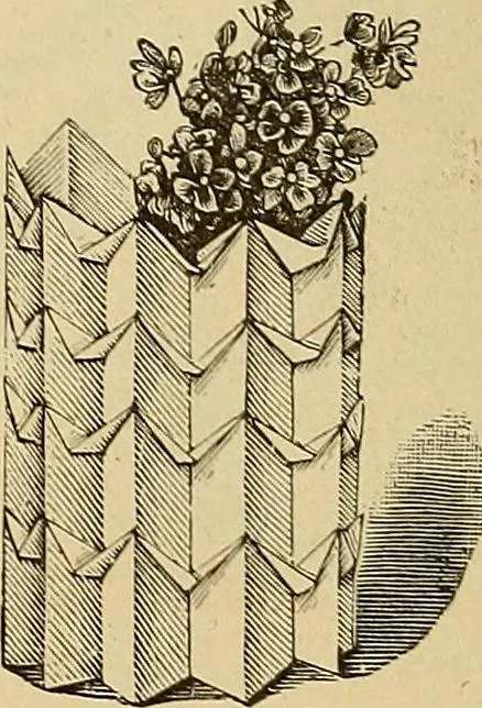 An illustration from The dining room and its appointments, 1896, leaf 114