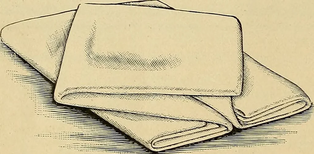 An illustration from The dining room and its appointments, 1896, leaf 116