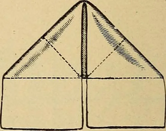 An illustration from The dining room and its appointments, 1896, leaf 116