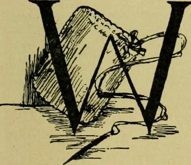 An illustration from The dining room and its appointments, 1896, leaf 13