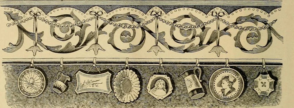An illustration from The dining room and its appointments, 1896, leaf 14