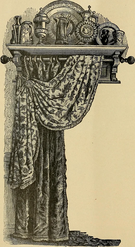 An illustration from The dining room and its appointments, 1896, leaf 16