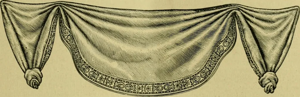 An illustration from The dining room and its appointments, 1896, leaf 17