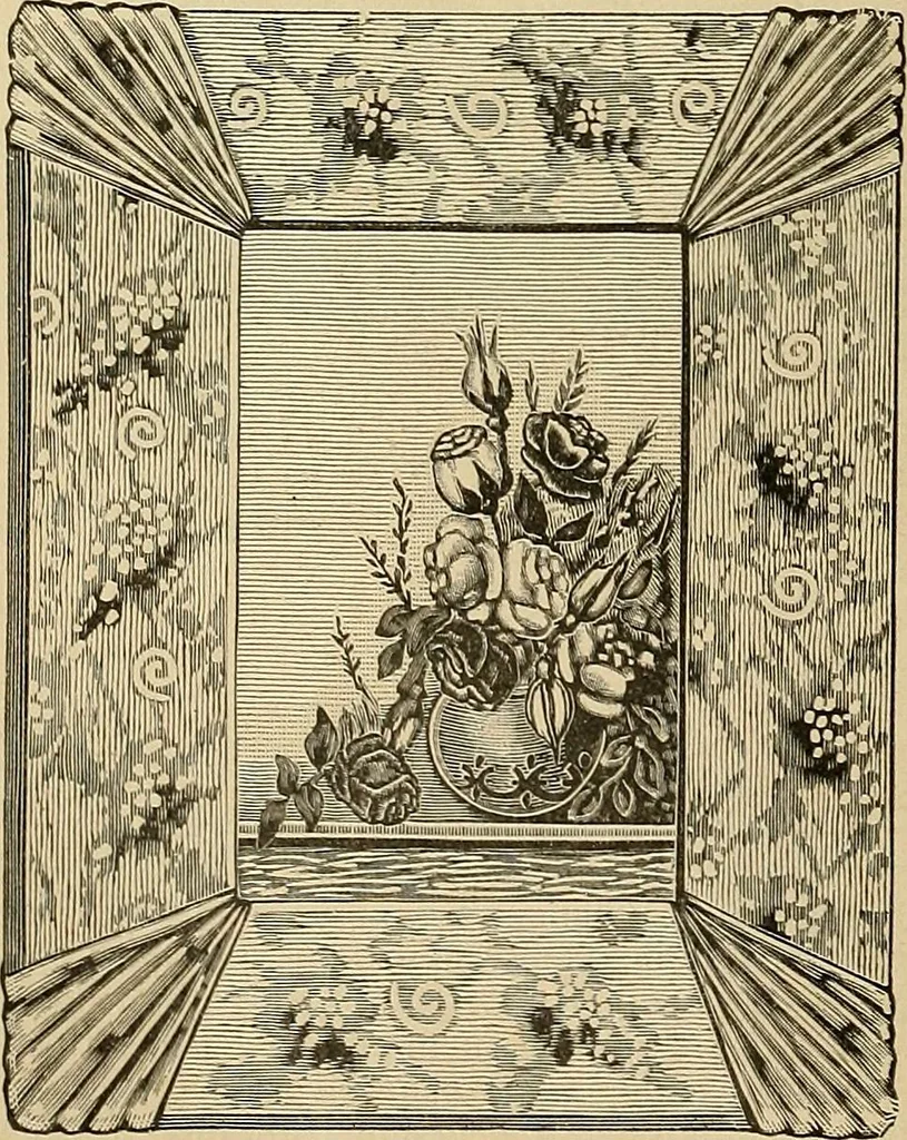 An illustration from The dining room and its appointments, 1896, leaf 20