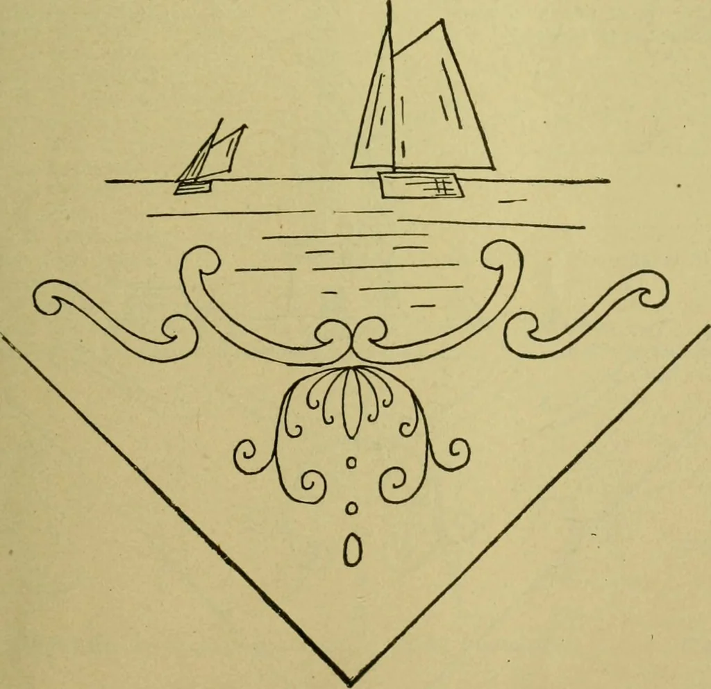 An illustration from The dining room and its appointments, 1896, leaf 39