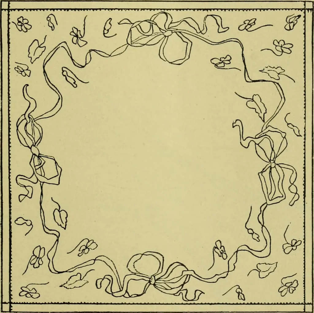 An illustration from The dining room and its appointments, 1896, leaf 47