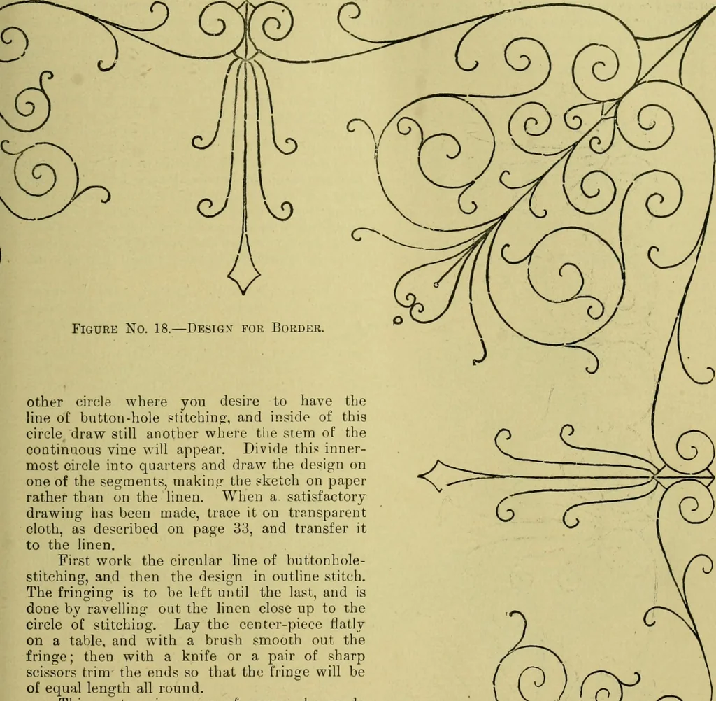 An illustration from The dining room and its appointments, 1896, leaf 49