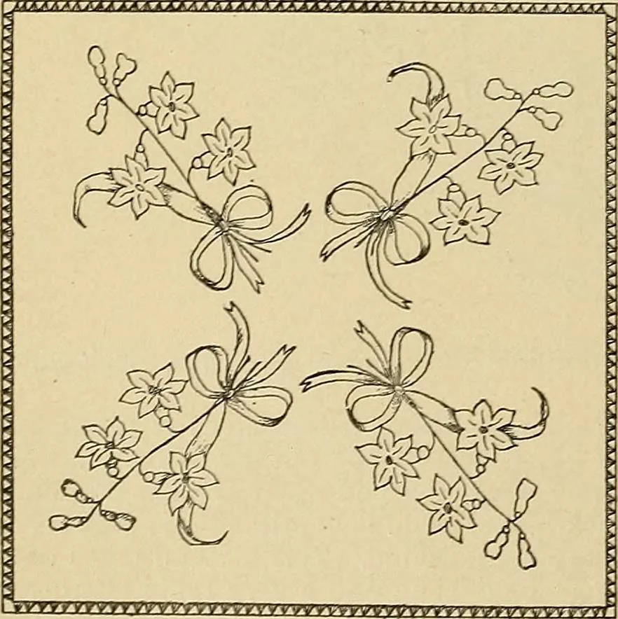 An illustration from The dining room and its appointments, 1896, leaf 56