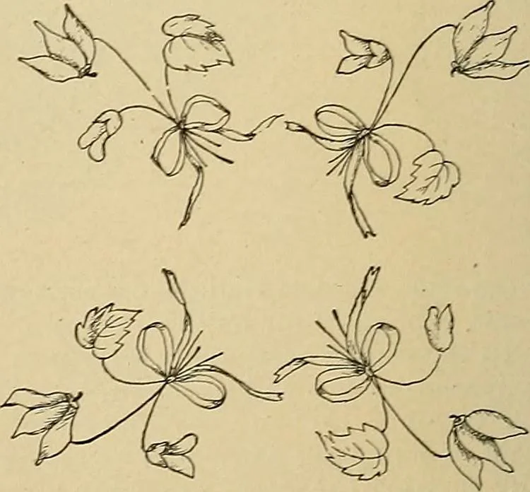 An illustration from The dining room and its appointments, 1896, leaf 56