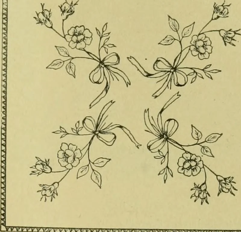 An illustration from The dining room and its appointments, 1896, leaf 57