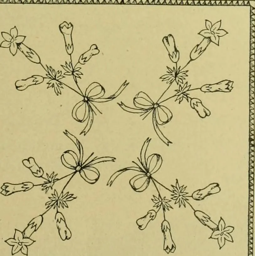 An illustration from The dining room and its appointments, 1896, leaf 57