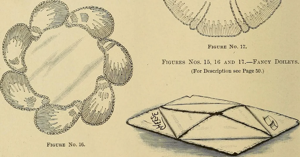 An illustration from The dining room and its appointments, 1896, leaf 60