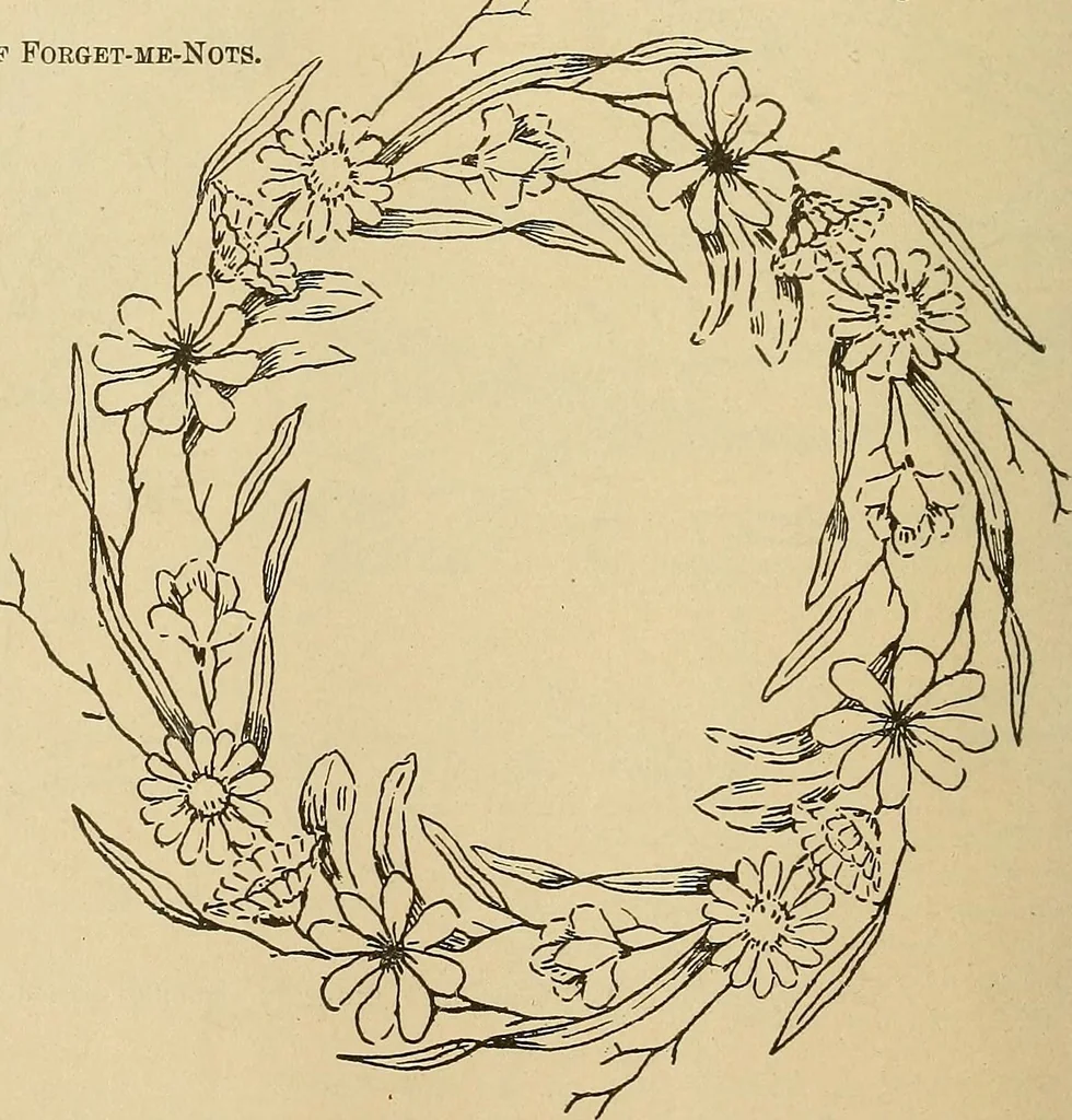 An illustration from The dining room and its appointments, 1896, leaf 62