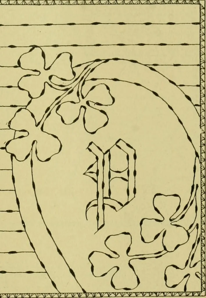 An illustration from The dining room and its appointments, 1896, leaf 71