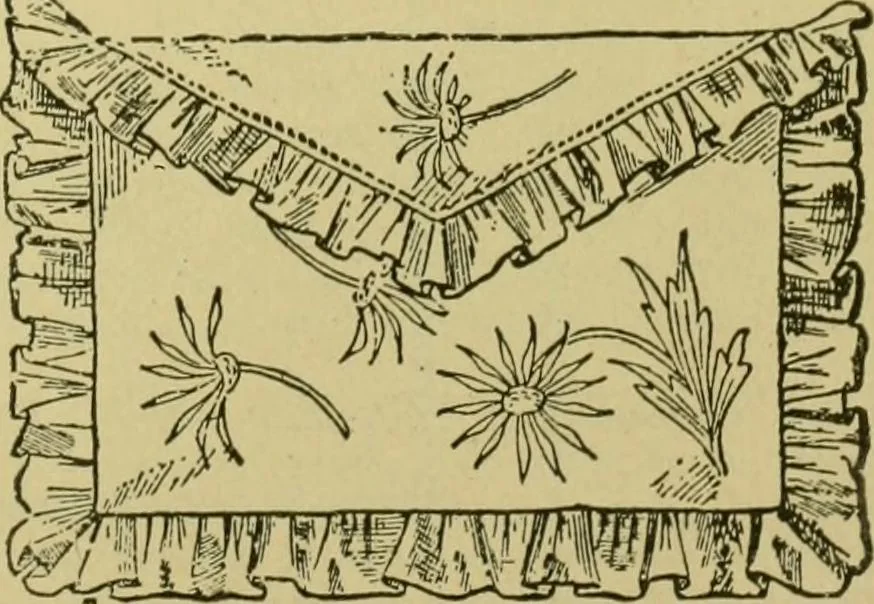 An illustration from The dining room and its appointments, 1896, leaf 71