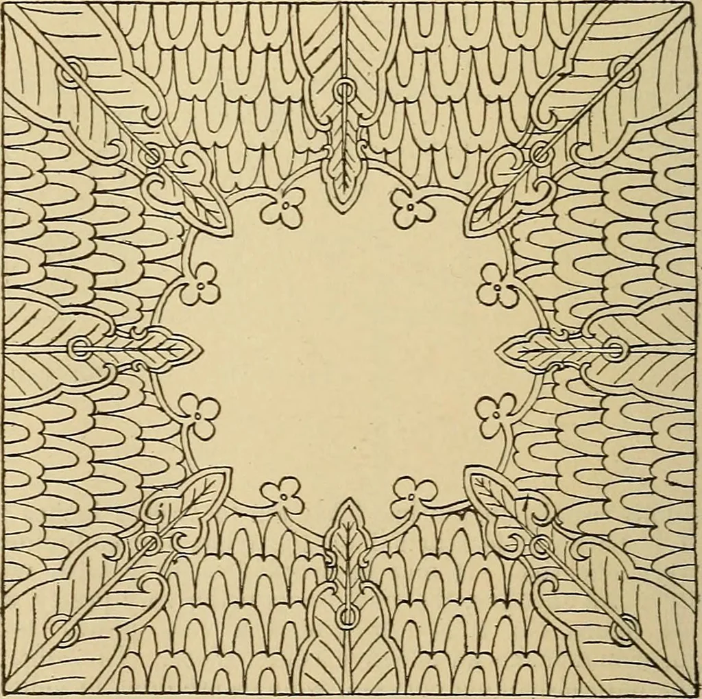 An illustration from The dining room and its appointments, 1896, leaf 74