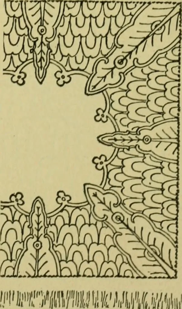 An illustration from The dining room and its appointments, 1896, leaf 77