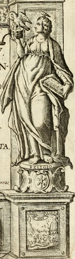 An illustration from D. Ioannis de Solorzano Pereira ... Emblemata centum, regio politica : ligneis laminis affabre caelata, vividisque et limitatis carminibus explicata, & singularibus commentarijs affatim illustrata : quibus, quicquid ad regum institutionem, et rectam reip. administrationem conducere & pertinere videtur, summo studio disseritur ... : cum quadruplici indice absolutissimo .., 1653, leaf 4