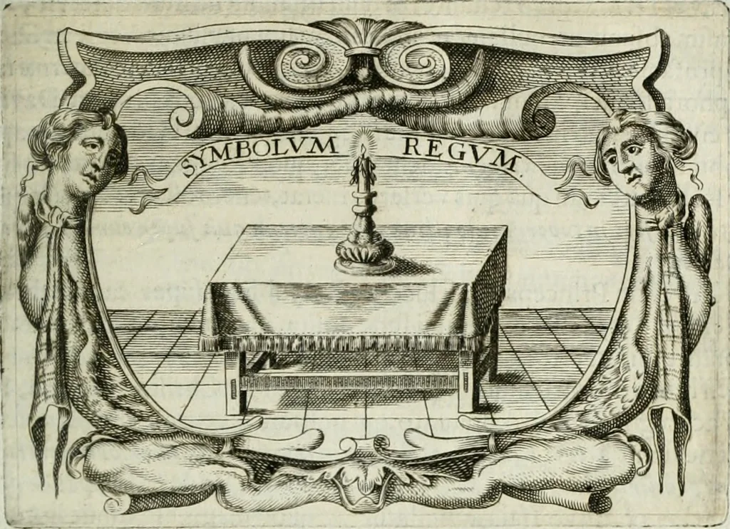 An illustration from D. Ioannis de Solorzano Pereira ... Emblemata centum, regio politica : Aeneis laminis affabre caelata, vividisque, et limatis carminibus explicita, & singularibus commentariis affatim illutrata : quibus, quicquid ad regum institutionem, et rectam reip. administrationem conducere, & pertinere videtur, summo studio disseritur ... cùm quadruplici indice absolutissimo ..., 1653, leaf 138
